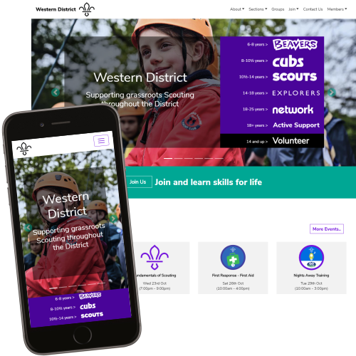 2019 Scout Website Theme